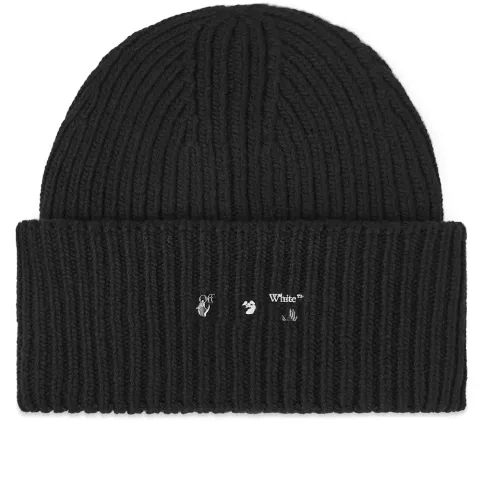 Logo Ribbed Beanie