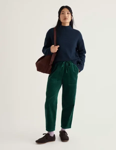 Seasalt Cornwall Pure Cotton Cord Ankle Grazer Joggers
