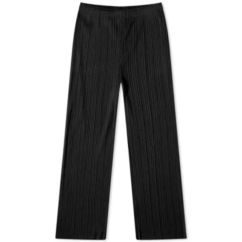 Straight Pleats Trousers