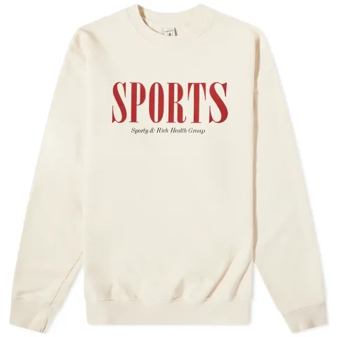 Sports Logo Crew Sweat