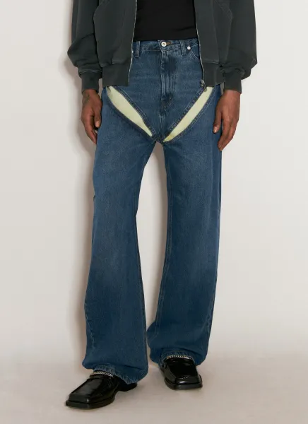 Evergreen Cut-Out Jeans