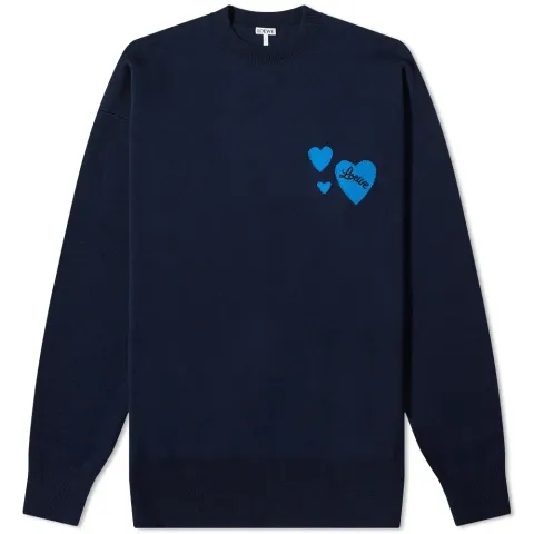 Heart Crew Knit