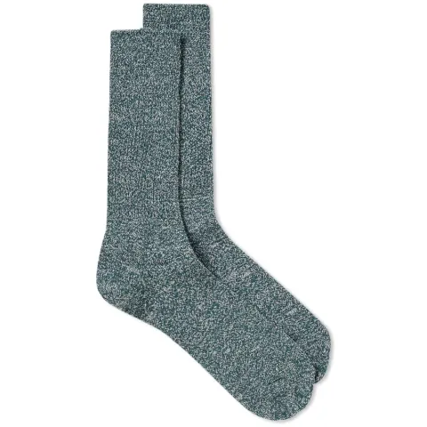 Mock American Rib Crew Sock