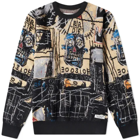 Jean-Michel Basquiat Crew Knit
