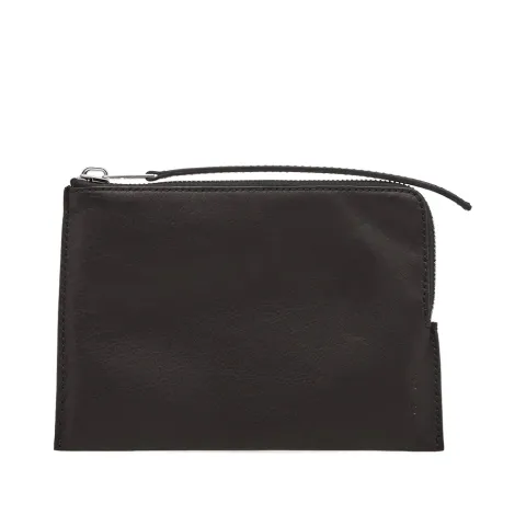 Leather Zip Pouch
