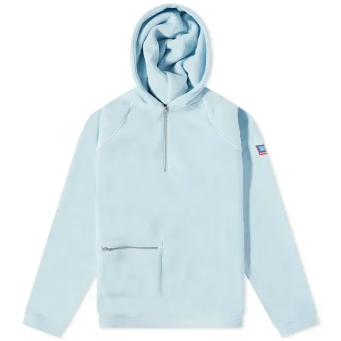 Polar Fleece Half Zip Hoodie