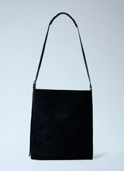 Suede Shoulder Bag
