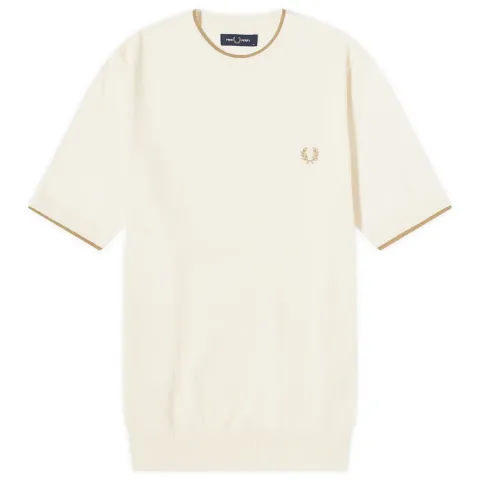 Textured Knit T-Shirt