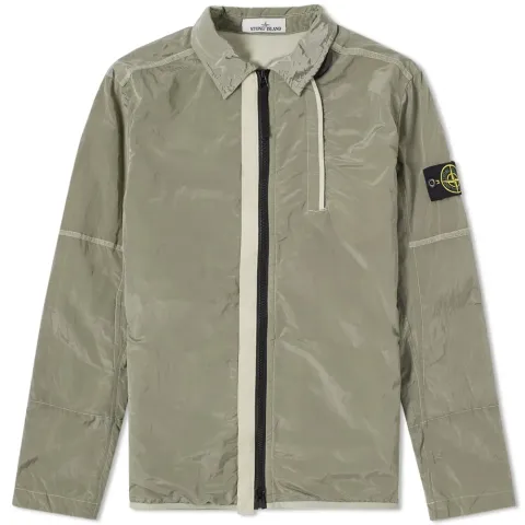 Nylon Metal Zip Shirt