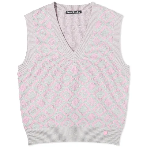 Konny Tiles Face Sleeveless Knit