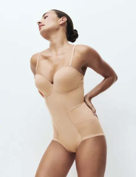 Marks & Spencer Body Define Firm Control Bodysuit A-E Rose Quartz