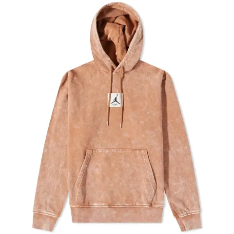 Washed Fleece Popover Hoodie