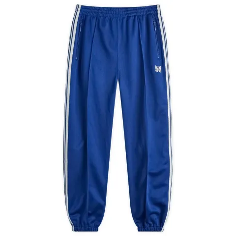 Poly Smooth Zipped Track Pants