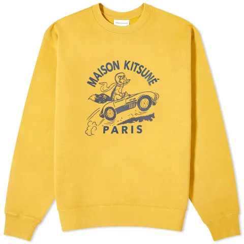 Maison Kitsuné Racing Fox Comfort Crew Sweat