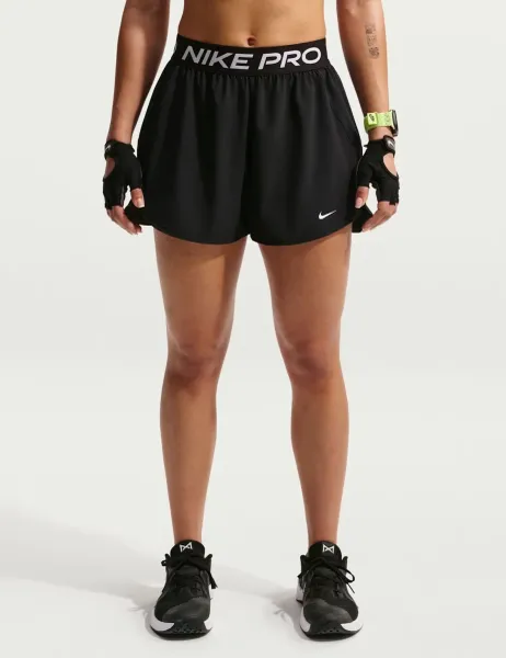 Nike Pro 2 in 1 Gym Shorts Black