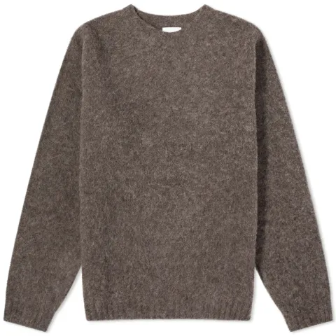 Birnir Brushed Lambswool Crew Jumper