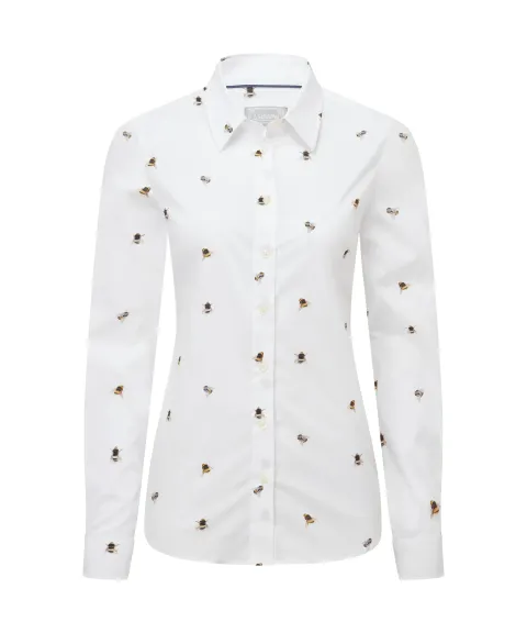 Schöffel Country Norfolk Shirt - Painted Bee
