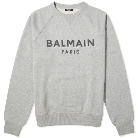 Flock Logo Crew Sweat