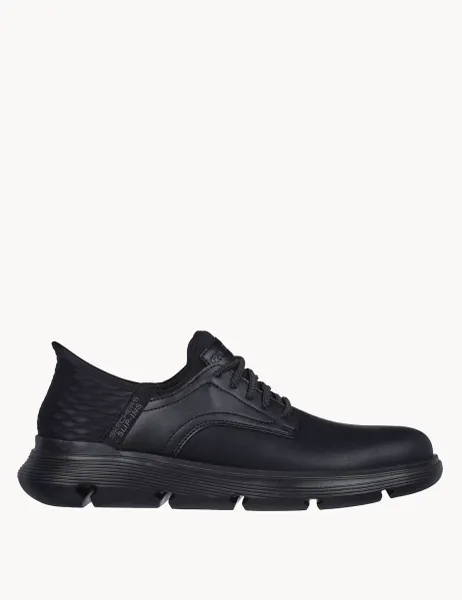 Skechers Garza Gervin Leather Slip-ins Trainers