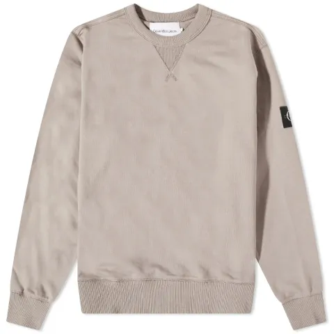 Monogram Sleeve Badge Crew Sweat
