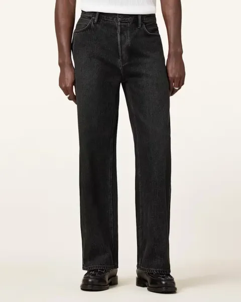 Lenny Loose Fit Wide Leg Denim Jeans