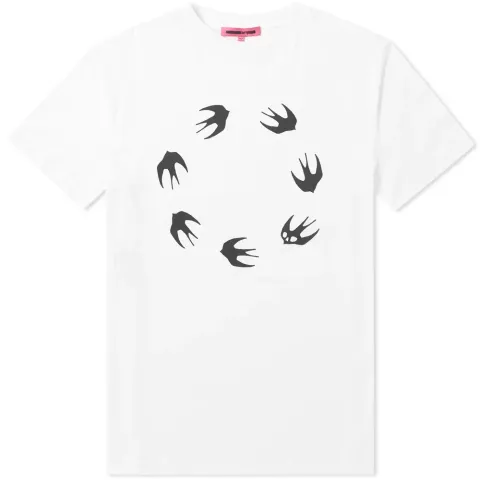 McQ by Alexander McQueen Swallow Circle Tee