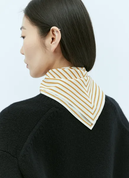 Signature Monogram Silk Scarf