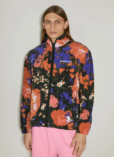 Floral Fleece Jacket