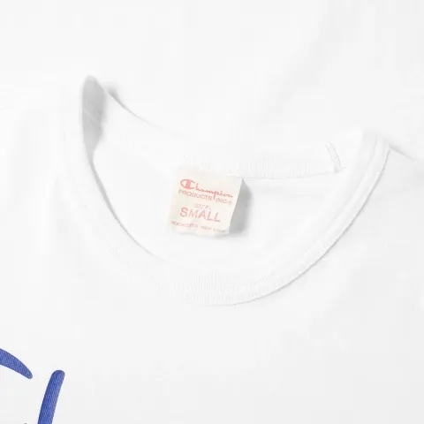 Tricolour Script Logo Tee