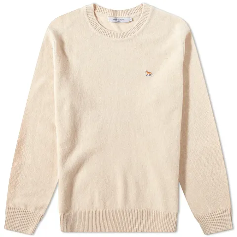 Maison Kitsuné Baby Fox Patch Cosy Crew Knit