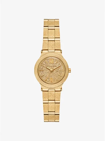 Petite Billie Frosted Gold-Tone Watch
