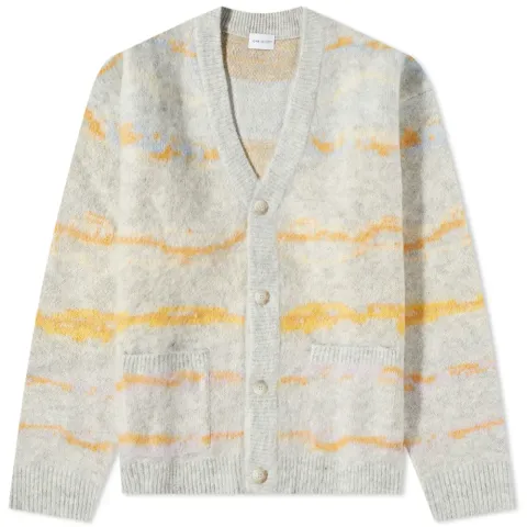 Mohair Jacquard Cardigan