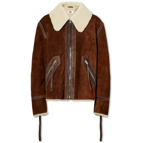 Shearling Sports Jacket