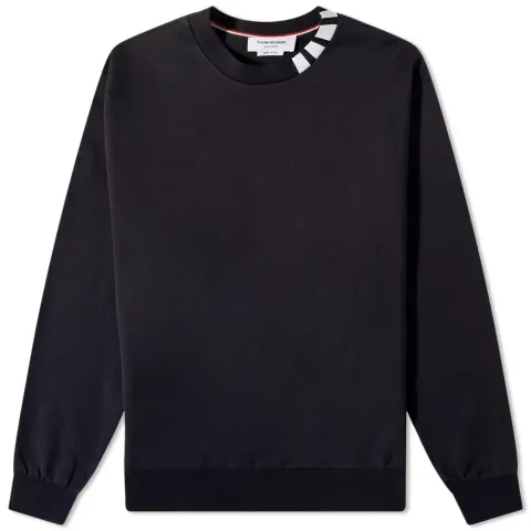 4 Bar Mock Neck Sweat