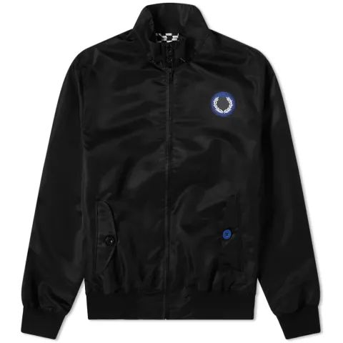 Patched Harrington Jacket