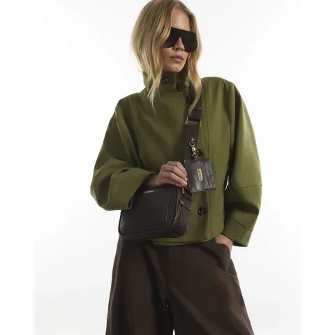 River Island Front Pocket Boxy Crossbody Bag