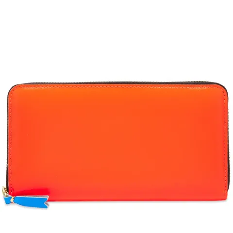 Comme des Garcons Sa0111 Super Fluo Zip Wallet