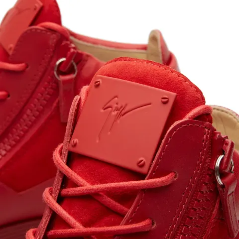 Double Zip Basket Cut Sneaker