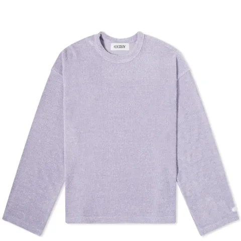 Long Sleeve Loose Fit Towel Top