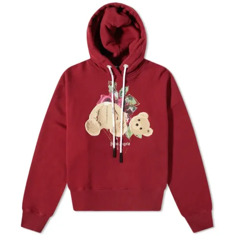 END. x Palm Angels Bear Rose Hoodie