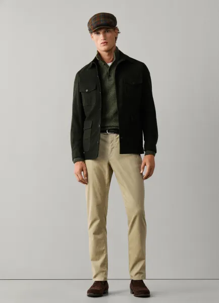 Hackett Regular Fit 5 Pocket Corduroy Trouser
