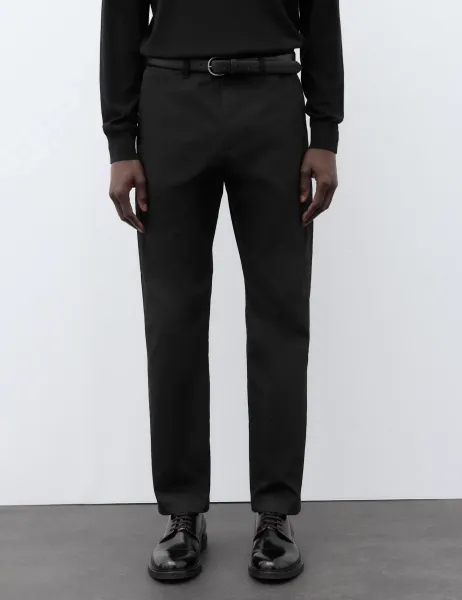 Autograph Regular Fit Super Lightweight Chinos Black