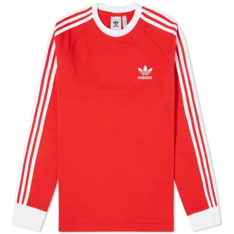 Long Sleeve 3 Stripe T-Shirt