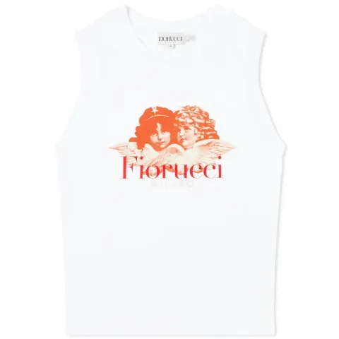 Sleeveless Milano Angel Crop Top