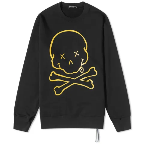 Glitter Skull Crew Sweat