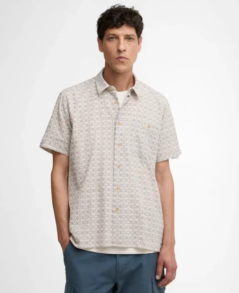 Wildfell Printed Short-Sleeved Relaxed Shirt