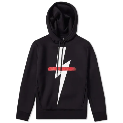 Crossed Out Bolt Hoody