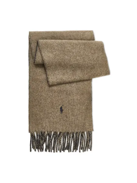 Polo Ralph Lauren Reversible Plain Wool Scarf