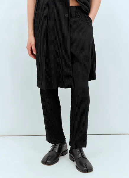 Pleated Pants