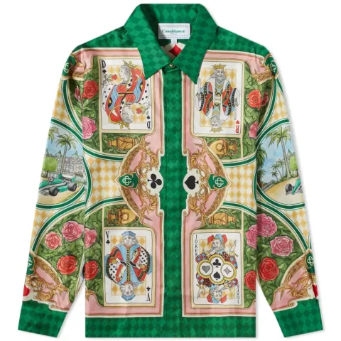 Le Jardin Des Cartes Silk Shirt